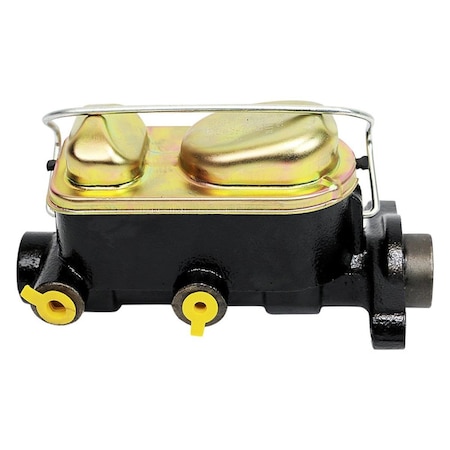 Master Power Brakes Master Power Brakes MC11378MM 1 in. Bore; Left Hand Ports Dual Reservoir Deep Hole Master Cylinder for Ford Models MC11378MM